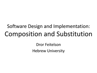 Software Design and Implementation Principles