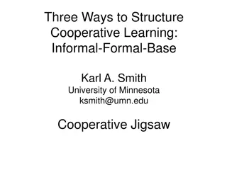 Creative Approaches to Cooperative Learning