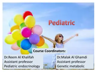 Pediatrics Course Coordinator and Study Resources