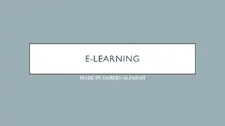 Pros and Cons of E-Learning