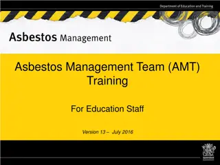 Comprehensive Asbestos Management Training for Education Staff