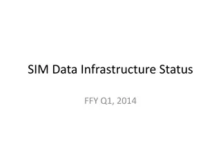 HealthInfoNet Driven Data Infrastructure Update FY14 Q1-Q2