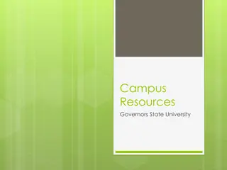 University Resources for Student Success at Governors State