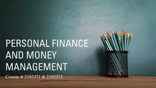 Effective Personal Finance and Money Management Course Overview