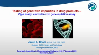 Genotoxic Impurities in Pharmaceutical Products