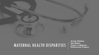 Maternal Health Disparities in the United States: Understanding the Issue