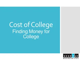 College Costs and Financial Aid
