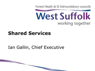 Shared Services and Collaborative Governance in West Suffolk