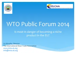 Meat Consumption Trends and Challenges in the EU