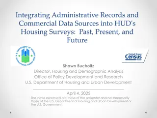 Integrating Administrative Records into HUD's Housing Surveys