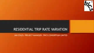 Residential Trip Rate Variation Analysis