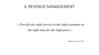 Revenue Management Strategies and Techniques