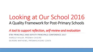 Quality Framework for Schools: Enhancing Teaching, Learning, and Leadership