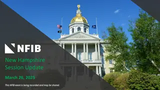 New Hampshire Session Update 2025: Governor's Budget Proposal & Legislative Landscape