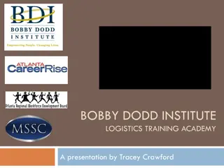 Empowering Workforce: Bobby Dodd Institute Logistics Training Academy