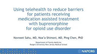 Telehealth Improves Continuity of Care for Buprenorphine Treatment