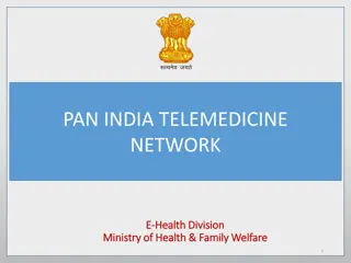 National Telemedicine Network Initiatives & State Projects Overview