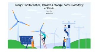 Energy: Transformation, Transfer & Conservation