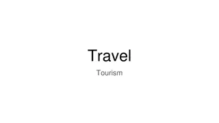 Explore Travel & City Life: Adjectives, Crowded Places, Developed Cities, Lively Locations & More