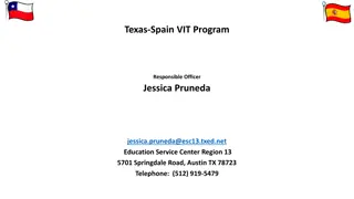 Texas-Spain VIT Program Guidelines and Requirements