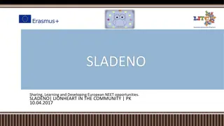 SLADENO Project: Providing Opportunities for NEETs