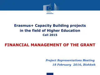 Financial Management Strategies for Erasmus+ Capacity Building Projects in Higher Education