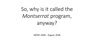 The Montserrat Program: A Special Connection with St. Ignatius Loyola