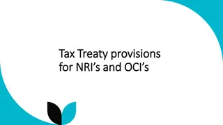 Tax Treaty Provisions for NRIs and OCIs