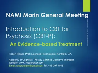 Introduction to Evidence-Based CBT for Psychosis: Transforming Mental Health Care