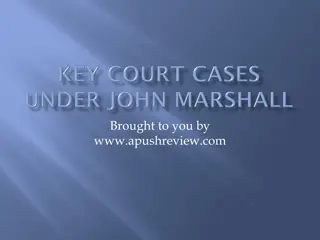 Supreme Court Cases and Their Significance in Strengthening Federal Power