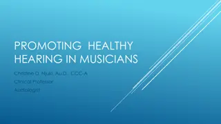 Protecting Musician's Hearing - Are You at Risk?