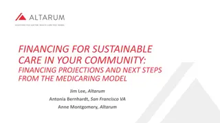 Sustainable Care Financing Projections & Next Steps from the MediCaring Model