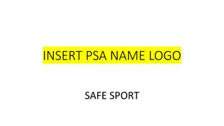 Promoting Safe Sport Initiatives