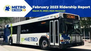 Ridership Report Analysis for February 2023 and Service Comparison