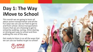 Active Transportation for School Kids