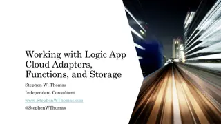Working with Logic App Cloud Adapters and Functions