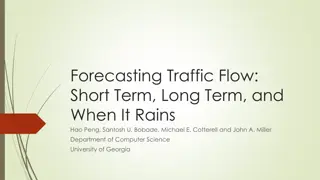Advanced Traffic Flow Forecasting and Analysis Research