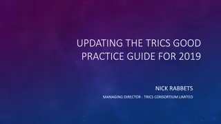 Optimizing TRICS Good Practice Guide for Effective Data Auditing