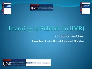 Insights into International Journal of Management Reviews