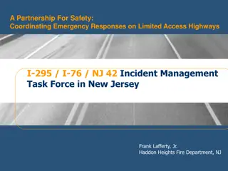 Improving Highway Emergency Response Coordination in New Jersey