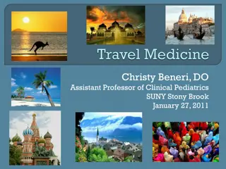 Travel Medicine Insights: Global Trends and Recommendations