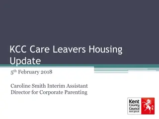 Care Leavers Housing and Support Services in Kent