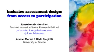 Inclusive Assessment: Redefining Higher Education Practices