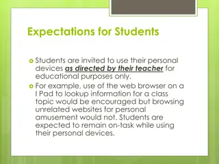 Digital Citizenship Guidelines for Student Device Usage