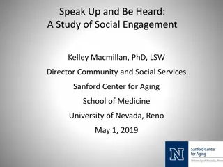 Social Engagement and Recreation for Persons with Disabilities and Older Adults