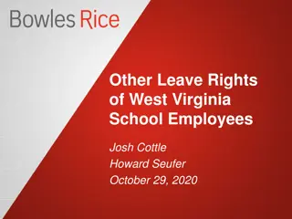 Paid and Unpaid Leave Rights for West Virginia School Employees