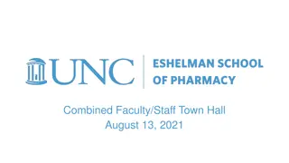 Carolina School of Pharmacy Updates for Fall Return and COVID-19 Protocol