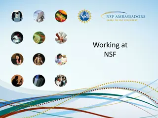 National Science Foundation Appointment Information