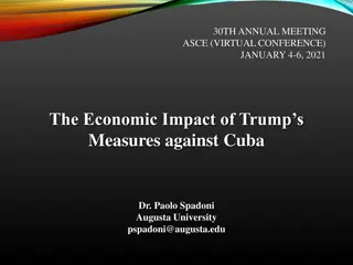 Economic Impact of Trump's Measures on Cuba