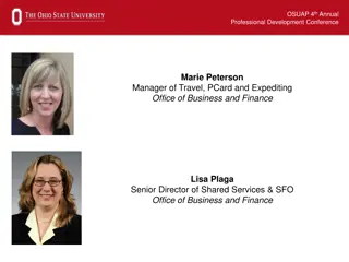 Developments in Business Travel Programs at OSUAP Conference